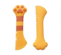 Meow&Woof Cucchiaio per cibo umido per gatti, mini spatola per alimenti in scatola per animali domestici, senza BPA, per l'alimentazione degli animali, spatole per barattoli piccoli, raschietto facile