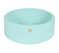 MEOWBABY Piscina di Palline per Bambini - Tondo 90x30cm Piscine senza Palline, Cotone, Menta