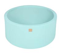 MEOWBABY Piscina di Palline per Bambini - Tondo 90x40cm Piscine Senza Palline, Cotone, Menta