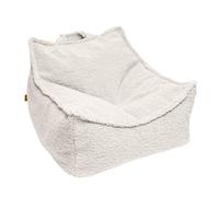 MEOWBABY Pouf Piazza per Bambini, Beanbag, Bearly, Cremoso