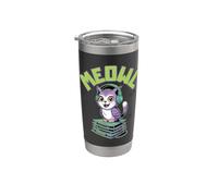Meowl Brainrot Meme Adolescenti Bicchiere termico in acciaio inox doppia parete