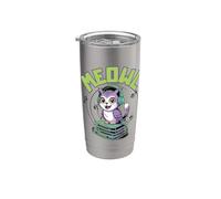 Meowl Brainrot Meme Adolescenti Bicchiere termico in acciaio inox doppia parete