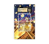 Meowth CBB3C-02 - Custodia protettiva estesa per carte d'arte Pokémon CGC