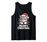 Meowy - Cappello da Babbo Natale a Forma di Gatto Canotta