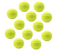 MeoZynxadril 12 Pezzi Palline da Tennis, Palline Tennis per Cani, Palline Beach Tennis, Palle da Tennis, Palline Tennis Bambini, Palline Tennis Allenamento, Per Esercizio Di Allenamento Sportivo
