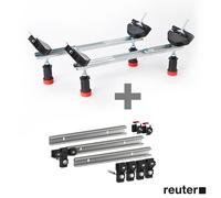 MEPA WSgrip piede per vasca per vasche in acciaio Bette incl. binari per vasca MEPA in set da 3, 110025+190031, [Vasche da Bagno > Ricambi per Vasche da Bagno]