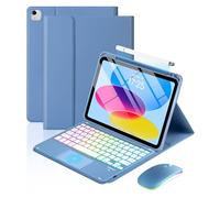 MePadKey Custodia con tastiera touchpad per iPad A16 11a/10a generazione/Air 11
