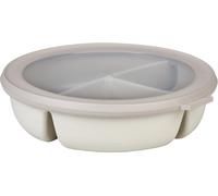 Mepal Bento Bowl Cirqula ciotola per i prodotti alimentari colore Nordic White, 250 + 250 + 500 ml 1 pz