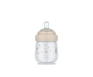Mepal Biberon Mio Little Dutch, Coperchio trasparente per la conservazione, Biberon anticolica, Il design a spirale impedisce l'intasamento, Silicone di grado medico, 165 ml, Little Goose
