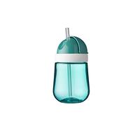 Mepal - Bicchiere con cannuccia - bicchiere antigoccia per bambini a partire dai 9 mesi - antigoccia - lavabile in lavastoviglie - Deep turquoise