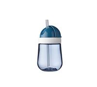 Mepal - Bicchiere con cannuccia - Deep blue - bicchiere antigoccia per bambini a partire dai 9 mesi - antigoccia - lavabile in lavastoviglie