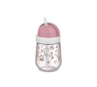 Mepal Bicchiere con cannuccia Mio Little Dutch, Bicchiere antigoccia per bambini a partire dai 9 mesi, Antigoccia, Lavabile in lavastoviglie, 300 ml, Fairy Garden