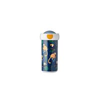 Mepal - Bicchiere per la Scuola Campus - Tazza per Bevande - Tazza per la Scuola Ermetica per Bambini - Senza BPA e Lavabile in Lavastoviglie - 300 ml - Jungle