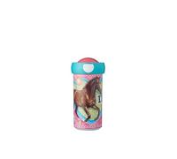 Mepal - Bicchiere per la Scuola Campus - Tazza per Bevande - Tazza per la Scuola Ermetica per Bambini - Senza BPA e Lavabile in Lavastoviglie - 300 ml - My Horse
