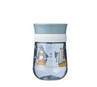 Mepal - Bicchiere per pratica 360° - Sailors Bay - bicchiere per imparare dai 9 mesi in su - antigoccia - bicchiere per bambini - lavabile in lavastoviglie