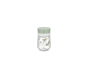 Mepal - Bicchiere Trainer 360° Mio Little Dutch - A prova di perdite - Cerchio a 360° per bere da entrambi i lati - Si chiude automaticamente quando il bambino smette di bere - 300 ml - Little Farm