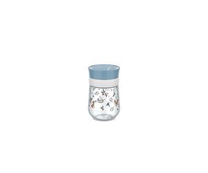 Mepal - Bicchiere Trainer 360° Mio Little Dutch - A prova di perdite - Cerchio a 360° per bere da entrambi i lati - Si chiude automaticamente quando il bambino smette di bere - 300 ml - Forest Friends