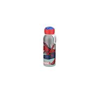 Mepal - Borraccia Ermetica Flip-up Campus - Borracce Ermetiche per Bambini - Borraccia in Acciaio Inox - 4 Ore di Calore e 12 Ore di Freschezza - Senza BPA - 350 ml - Spiderman