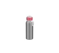 Mepal - Borraccia Ermetica Flip-up Campus - Borracce Ermetiche per Bambini - Borraccia in Acciaio Inox - 4 Ore di Calore e 12 Ore di Freschezza - Senza BPA - 350 ml - Cool pink