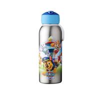 Mepal - Borraccia Ermetica Flip-up Campus - Borracce Ermetiche per Bambini - Borraccia in Acciaio Inox - 9 Ore di Calore e 12 Ore di Freschezza - Senza BPA - 350 ml - Paw Patrol Pups