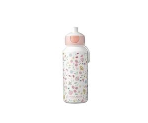 Mepal Borraccia Pop-up Campus 400 ml - Flowers & butterflies, 1.0 unità