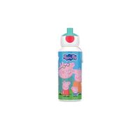 Mepal - Borraccia Pop-up Campus - Borraccia - Borraccia Ermetica per la Scuola - Priva di BPA e Lavabile in Lavastoviglie - 400 ml - Peppa Pig