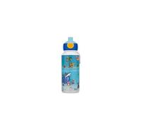 Mepal - Borraccia Pop-up Campus - Borraccia - Borraccia Ermetica per la Scuola - Priva di BPA e Lavabile in Lavastoviglie - 400 ml - Tropical Ocean