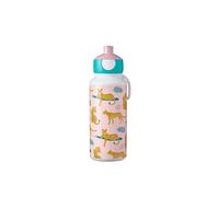 Mepal - Borraccia Pop-up Campus - Ermetica per la Scuola - Priva di BPA e Lavabile in Lavastoviglie - 400 ml - Leopard