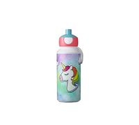 Mepal - Borraccia Pop-up Campus Ermetica per la Scuola - Priva di BPA e Lavabile in Lavastoviglie - 400 ml - Unicorn