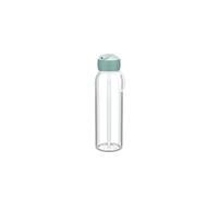 Mepal, Bottiglia d'acqua Flip-Up Campus, Bottiglia d'acqua a Prova di Perdite per la Scuola e in Viaggio, Trasparente, senza BPA e Lavabile in Lavastoviglie, 500 ml, Cool mint