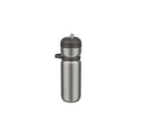 Mepal - Bottiglia isolata Twist Sport - A prova di perdite - Non è necessaria l'inclinazione - Isotermia: 6 ore di caldo, 10 ore di freddo - Borraccia con cannuccia - 600 ml - Graphite black