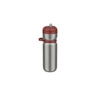 Mepal - Bottiglia isolata Twist Sport - A prova di perdite - Non è necessaria l'inclinazione - Isotermia: 6 ore di caldo, 10 ore di freddo - Borraccia con cannuccia - 600 ml - Mountain red
