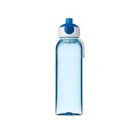 Mepal - Bottiglia D'acqua Pop-Up Campus - Bottiglia D'acqua a Prova di Perdite per la Scuola e in Viaggio - Bottiglia Trasparente - Senza BPA e Lavabile in Lavastoviglie - 500 ml - Blue