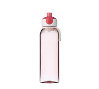 Mepal - Bottiglia D'acqua Pop-Up Campus - Bottiglia D'acqua a Prova di Perdite per la Scuola e in Viaggio - Bottiglia Trasparente - Senza BPA e Lavabile in Lavastoviglie - 500 ml - Pink