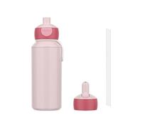 Mepal Campus - Borraccia pop-up con coperchio di ricambio, a prova di perdite, per asilo e scuola, senza BPA, lavabile in lavastoviglie, 400 ml, colore: Rosa