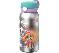 Mepal campus bottiglia in acciaio inox con coperchio a cerniera a prova di perdite 600 ml paw patrol girls