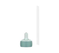 Mepal Campus Coperchio di chiusura flip up, coperchio di ricambio per bottiglia termica dell'acqua e borraccia, ricambio con anello di tenuta e cannuccia di ricambio, in PP/silicone, Cool Menta