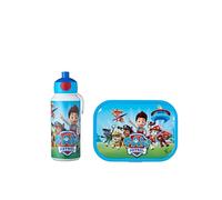 Mepal Campus - Set per il pranzo per bambini, con borraccia pop-up e scatola, senza BPA, 400+750 ml, motivo: Paw Patrol