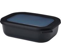 Mepal Ciotola Multiuso Cirqula - Rettangolare 1 L - Nordic Black