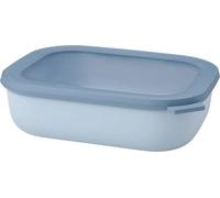 Mepal Ciotola Multiuso Cirqula - Rettangolare 2 L - Nordic Blue