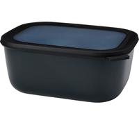 Mepal Ciotola Multiuso Cirqula - Rettangolare 3 L - Nordic Black