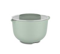 Mepal Ciotola per Mescolare con Coperchio Chef it, Base antiscivolo, Lavabile in microonde e in lavastoviglie, Ciotola, Il materiale resiste fino a 110°C, 3000 ml, Nordic sage