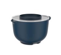 Mepal Ciotola per Mescolare con Coperchio Chef it, Base antiscivolo, Lavabile in microonde e in lavastoviglie, Ciotola, Il materiale resiste fino a 110°C, 3000 ml, Navy