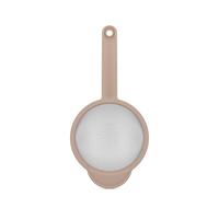 Mepal - Colino Chef it - Pratico da appendere - Si adatta alle ciotole Mepal - Resistente al calore fino a 110°C e buona presa su pentole e padelle - Colino da cucina - 16,7 cm - Chalk