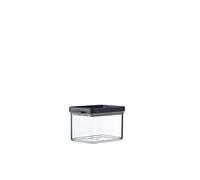 Mepal - Contenitore Omnia - Contenitore Trasparente con Coperchio per Alimenti Secchi - Organizzatore e Contenitore per la Cucina - Contenitore Impilabile ed Ermetico - 700 ml - Black
