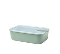 Mepal - Contenitore per alimenti EasyClip - Barattolo con coperchio e chiusura a scatto - Adatto per microonde, forno a vapore, frigorifero e congelatore - 1500 ml - Nordic sage