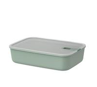 Mepal - Contenitore per alimenti EasyClip - Barattolo con coperchio e chiusura scorrevole - Adatto per microonde, forno a vapore, frigorifero e congelatore - Ermetico - 2,25 l - Nordic sage
