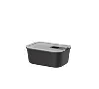 Mepal - Contenitore per alimenti EasyClip - Barattolo con coperchio e chiusura scorrevole - Adatto per microonde, forno a vapore, frigorifero e congelatore - Ermetico - 700 ml - Nordic black