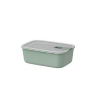 Mepal - Contenitore per alimenti EasyClip - Barattolo con coperchio e chiusura scorrevole - Adatto per microonde, forno a vapore, frigorifero e congelatore - Ermetico - 1 l - Nordic sage