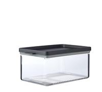 Mepal - Contenitore per Formaggi Omnia- Scatola da Frigo con Coperchio per Formaggi - Ermetico con Inserto Anticondensa - Scatola per la Conservazione di vari Formaggi - 2000 ml - Black